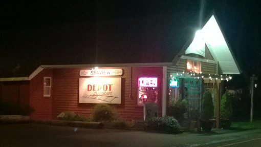 The revitalized Depot restaurant.