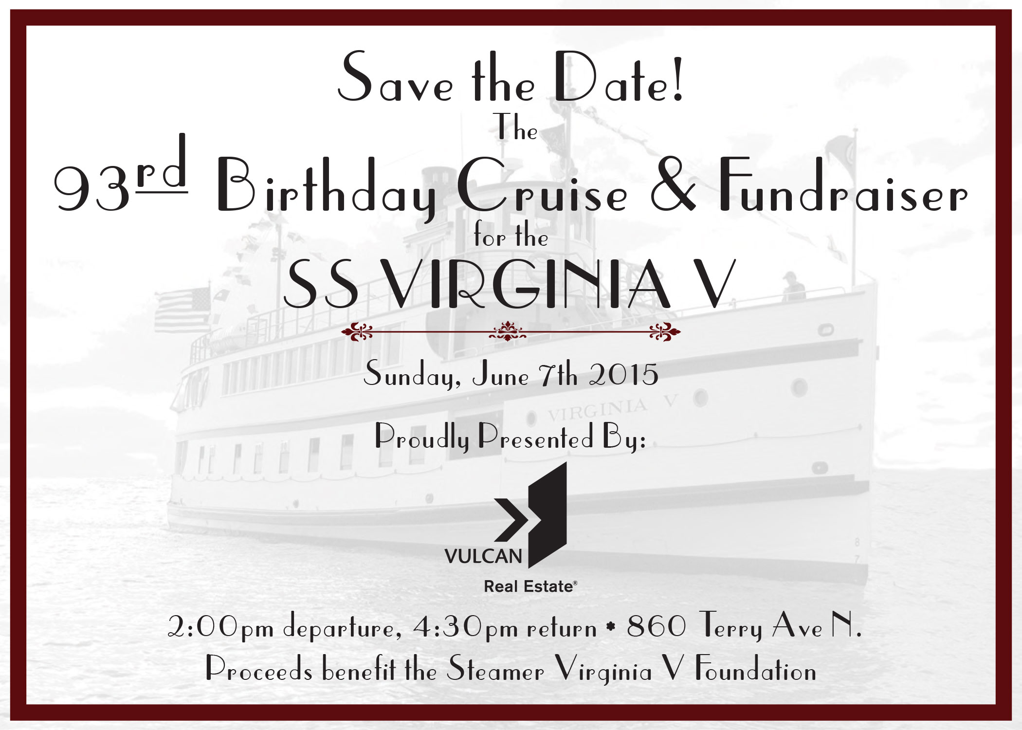 Take a ride on the steamship Virginia V