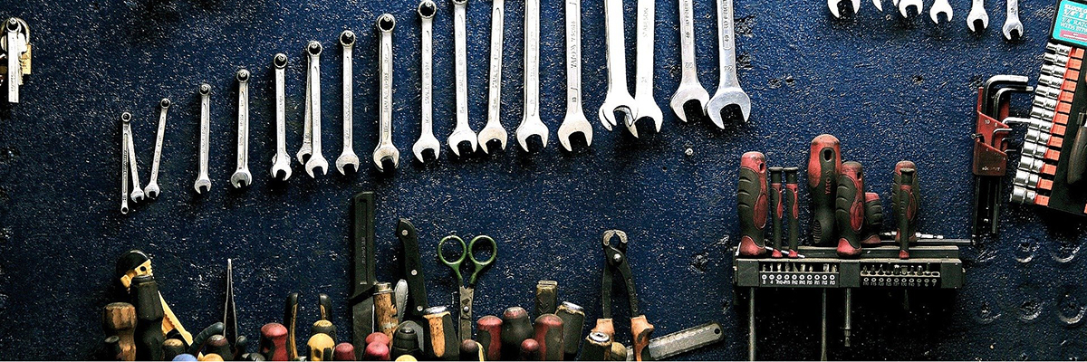 Well organized tools.