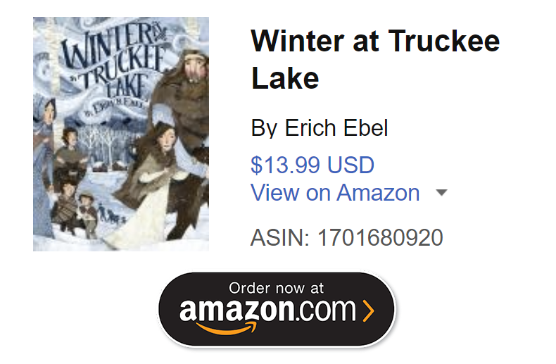 Winter at Truckee Lake ad