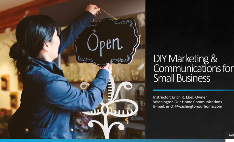 DIY Marketing & Communications Course
