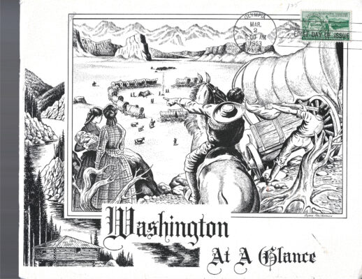 Front page of the Washington At A Glance book.